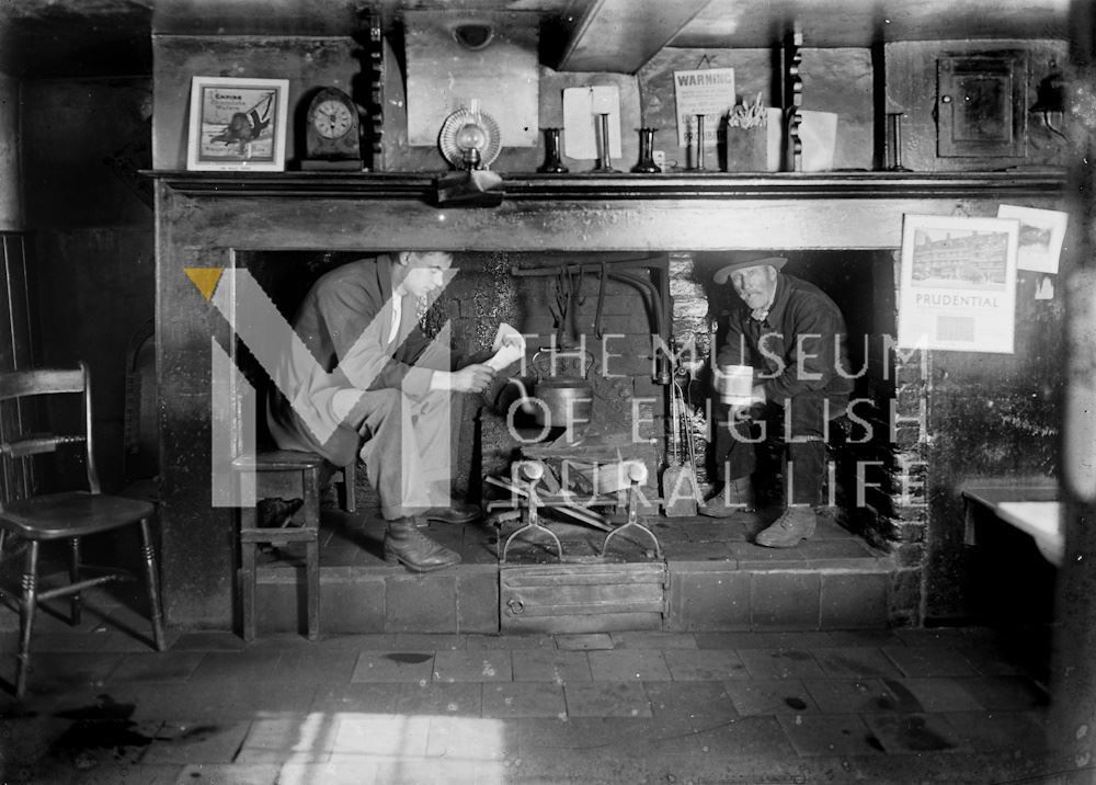 Drinking in The Crooked Billet at Stoke Row, Oxfordshire