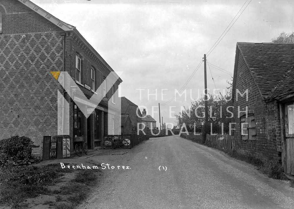 Exterior of shop, Back Lane, Beenham