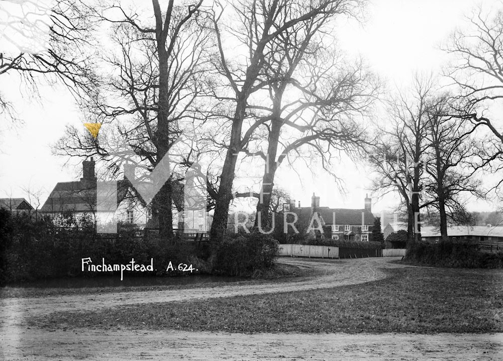 Unidentified roads and buildings at Finchampstead