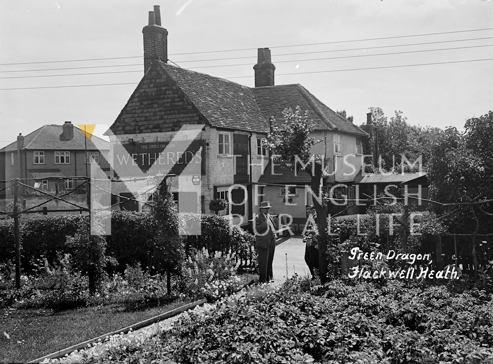 Exterior of The Green Dragon public house, Flackwell Heath